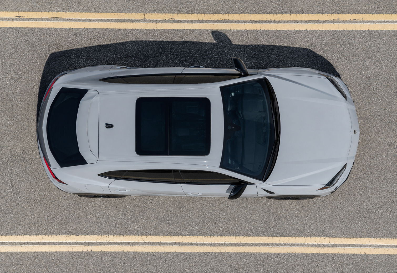 Lamborghini Urus overhead view