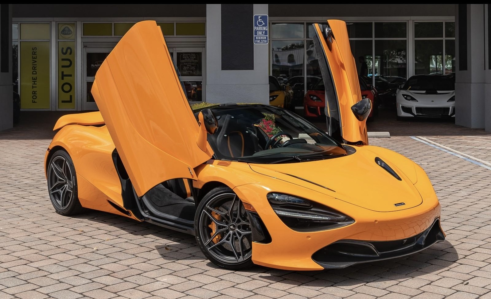 McLaren 720S front three-quarter view