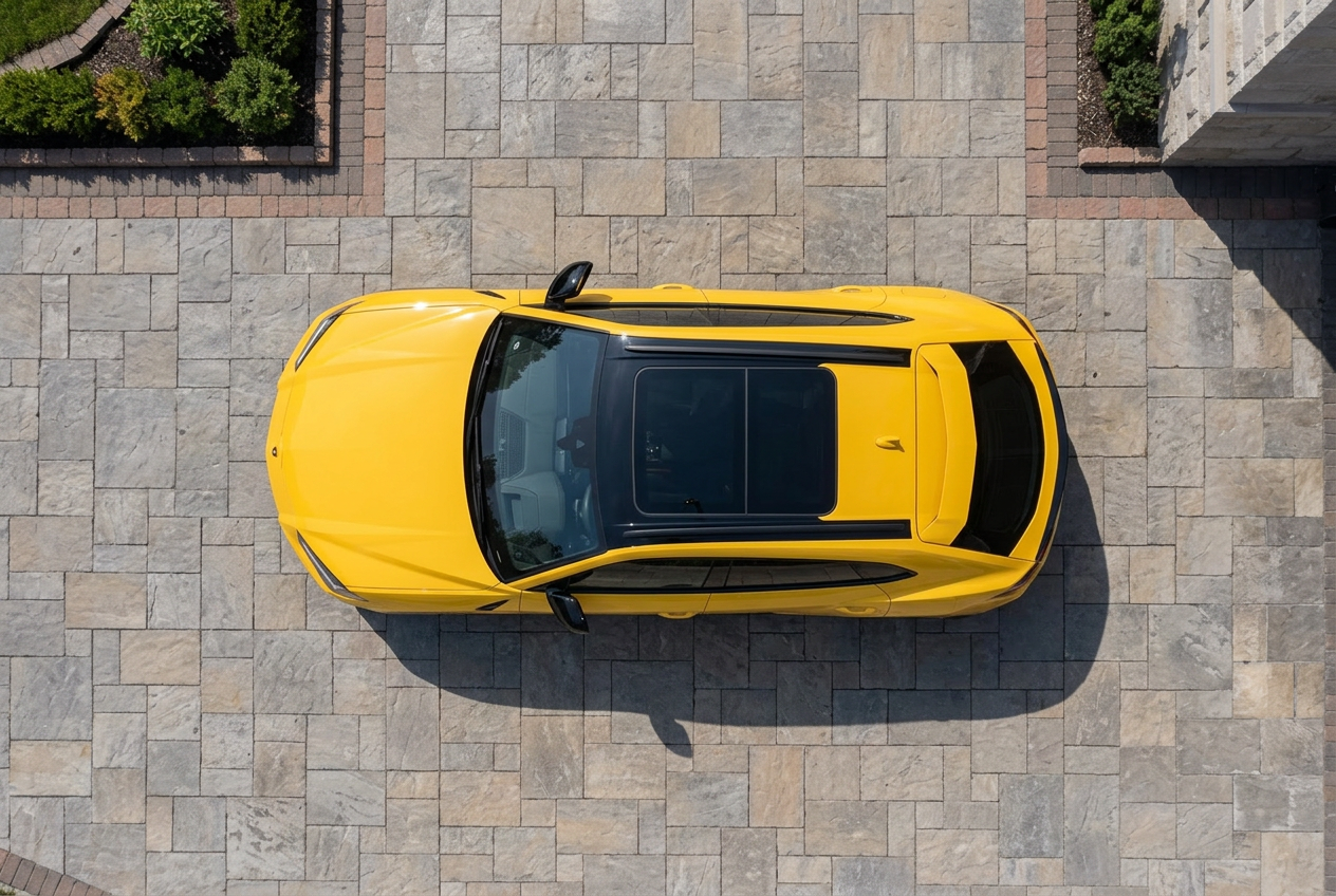 Lamborghini Urus overhead view